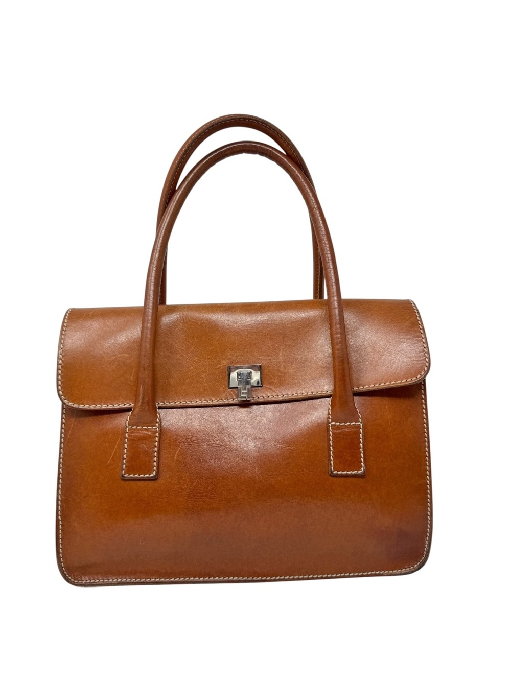 Lambertson Truex Leather Doctor Handbag